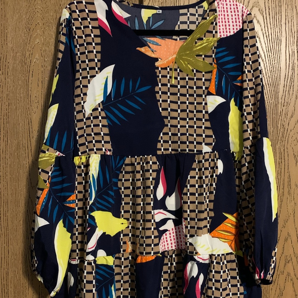 Long sleeve tunic